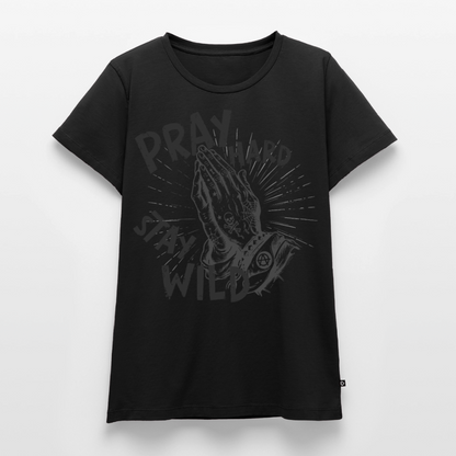 Play Hard – Frauen Premium T-Shirt - Schwarz