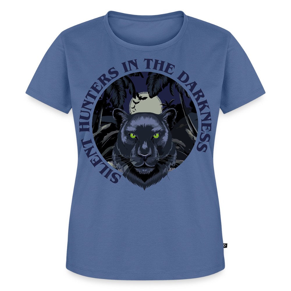 Silent Hunter Design – Frauen Premium T-Shirt - Taubenblau