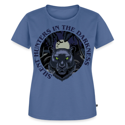 Silent Hunter Design – Frauen Premium T-Shirt - Taubenblau