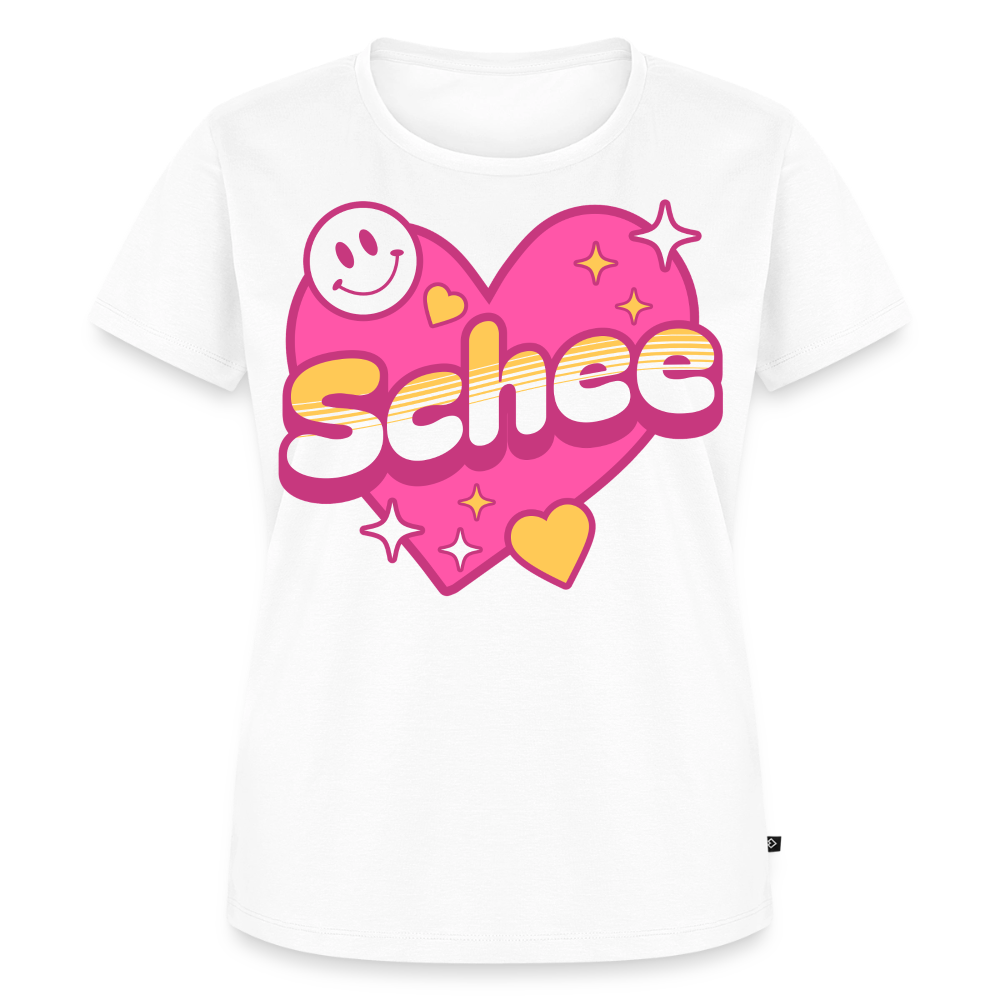 Schee Design – Frauen Premium T-Shirt - Weiß