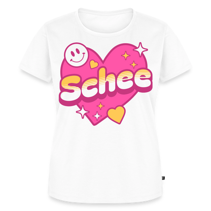 Schee Design – Frauen Premium T-Shirt - Weiß