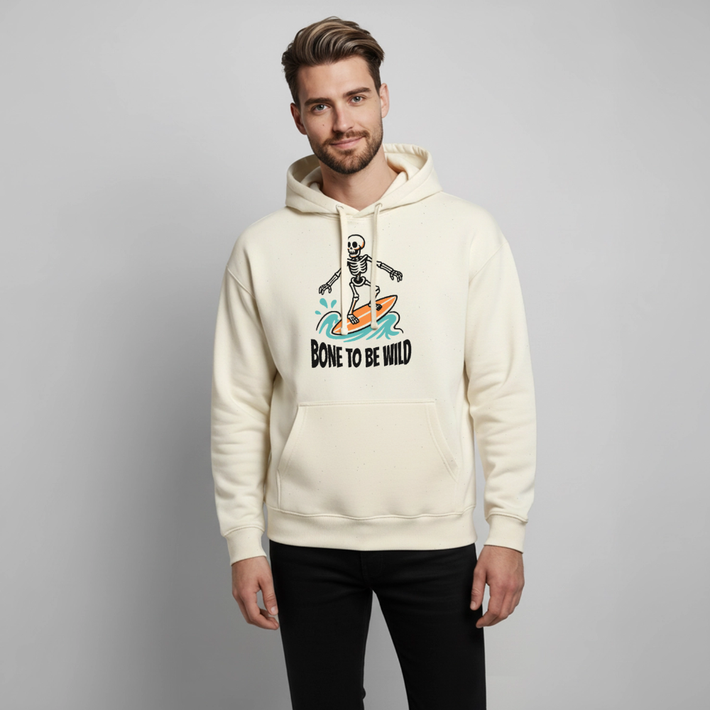 Bone to be Wild Design – Oversized Unisex Hoodie - Natur
