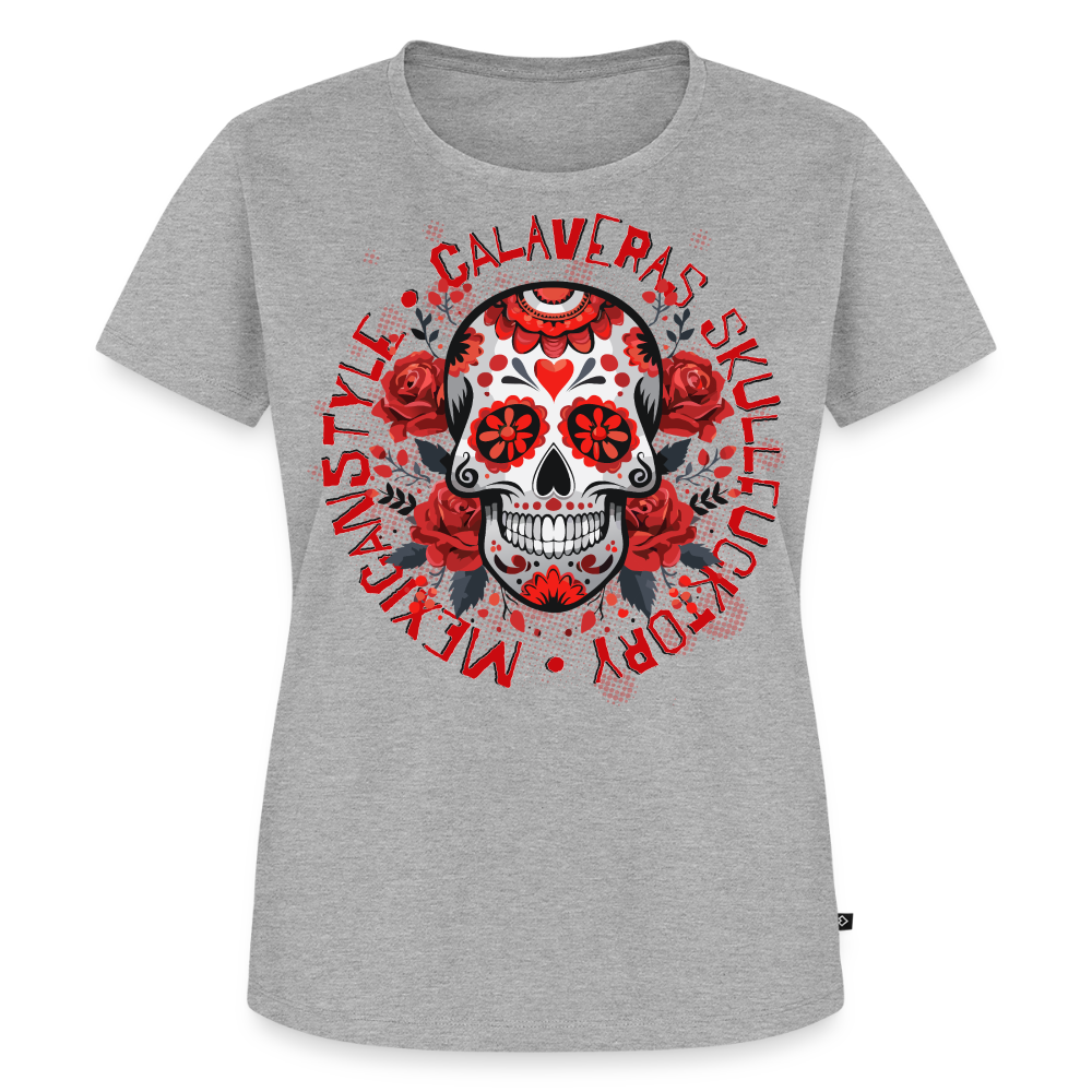 Frauen Premium T-Shirt - Grau meliert