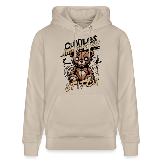Bear Design – Unisex Bio-Hoodie - Beige