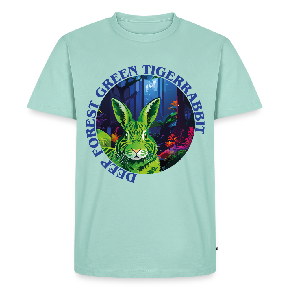 Tiger Rabbit Design – Männer Premium T-Shirt - Mint 