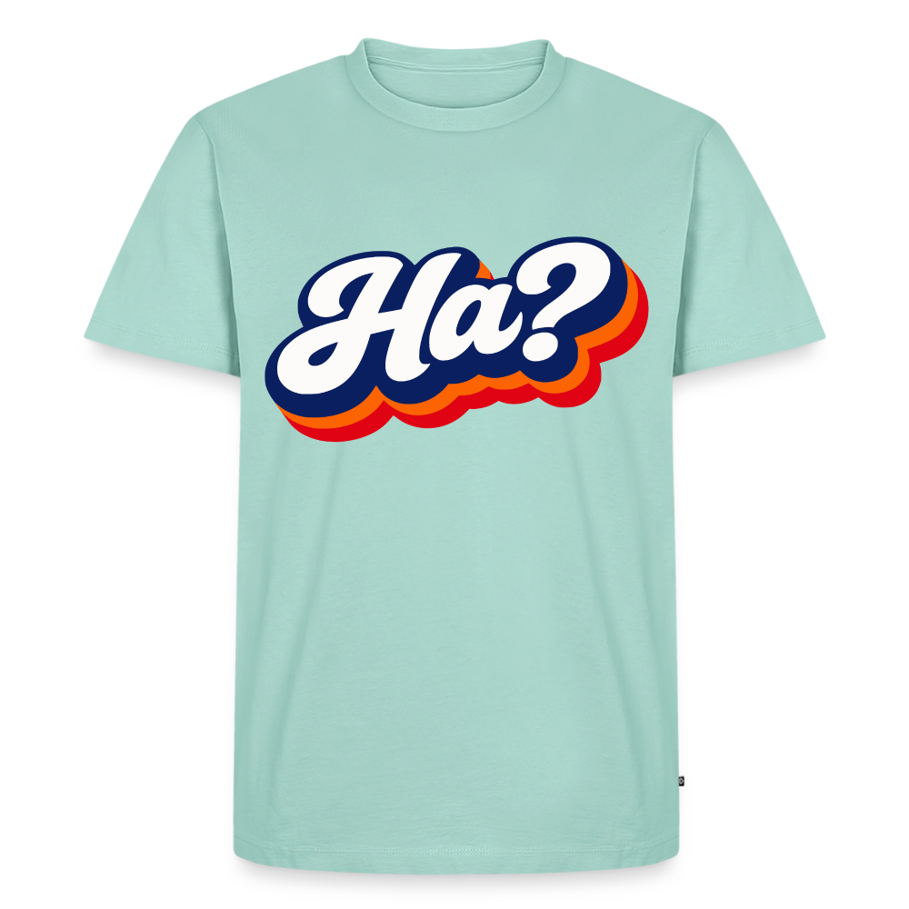Ha? Design – Männer Premium T-Shirt - Mint 