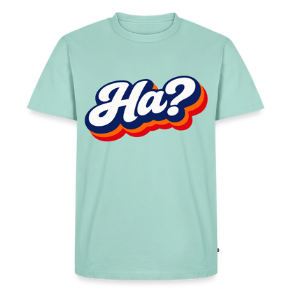Ha? Design – Männer Premium T-Shirt - Mint 
