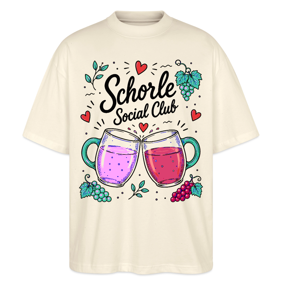 Oversized Unisex Bio T-Shirt - Natur
