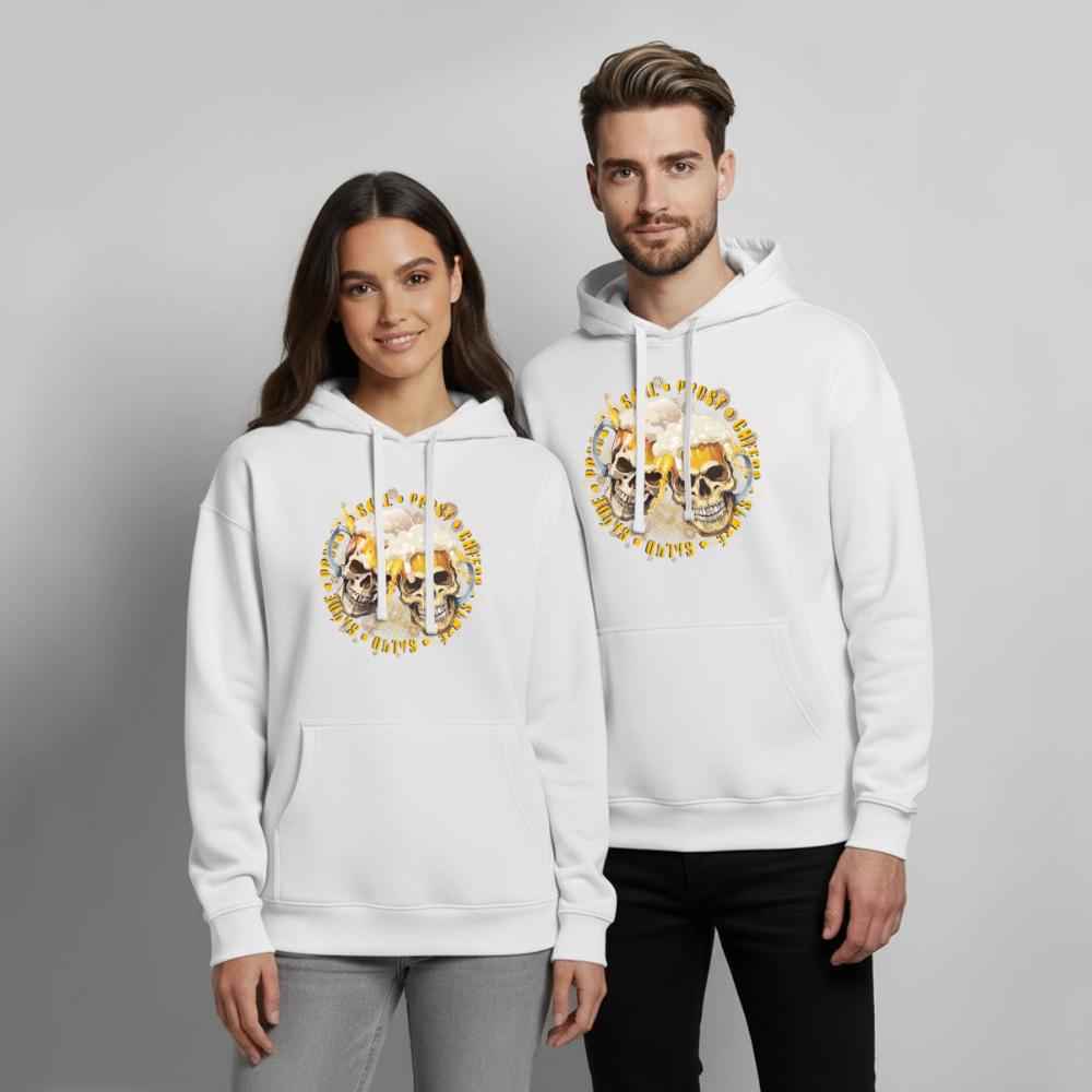 Oversized Unisex Hoodie - Weiß