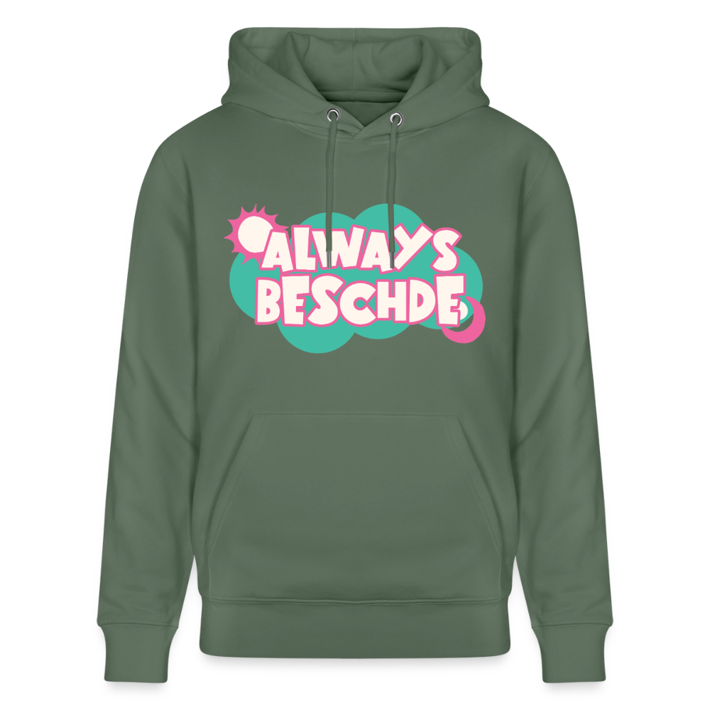 Always Beschde Design – Unisex Bio-Hoodie - Tanngrün