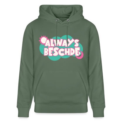 Always Beschde Design – Unisex Bio-Hoodie - Tanngrün