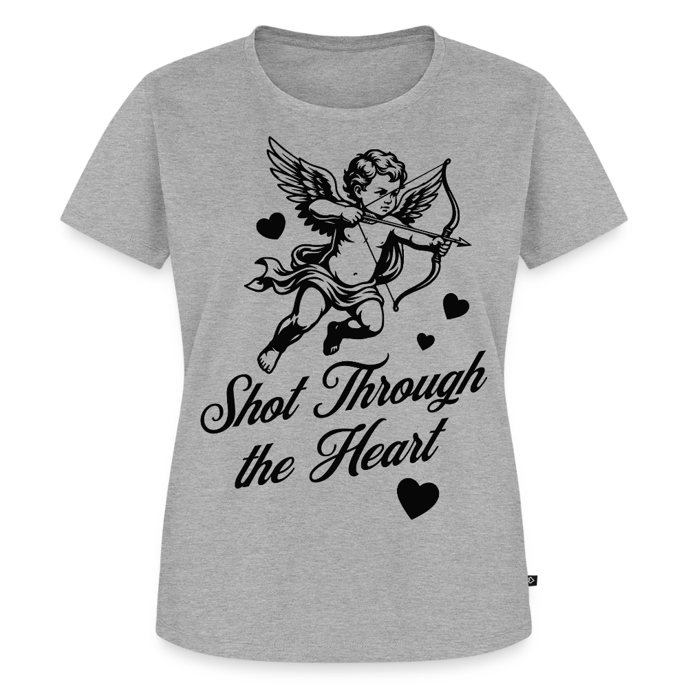 Amor Design – Frauen Premium T-Shirt - Grau meliert