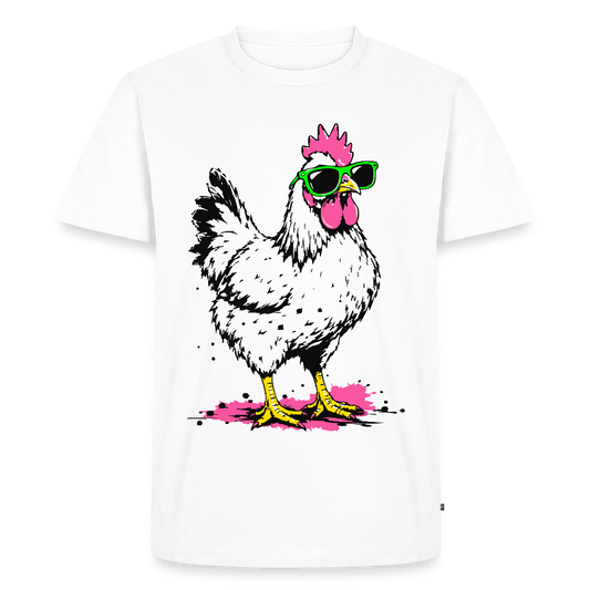 Street Schicken Design – Männer Premium T-Shirt - Weiß