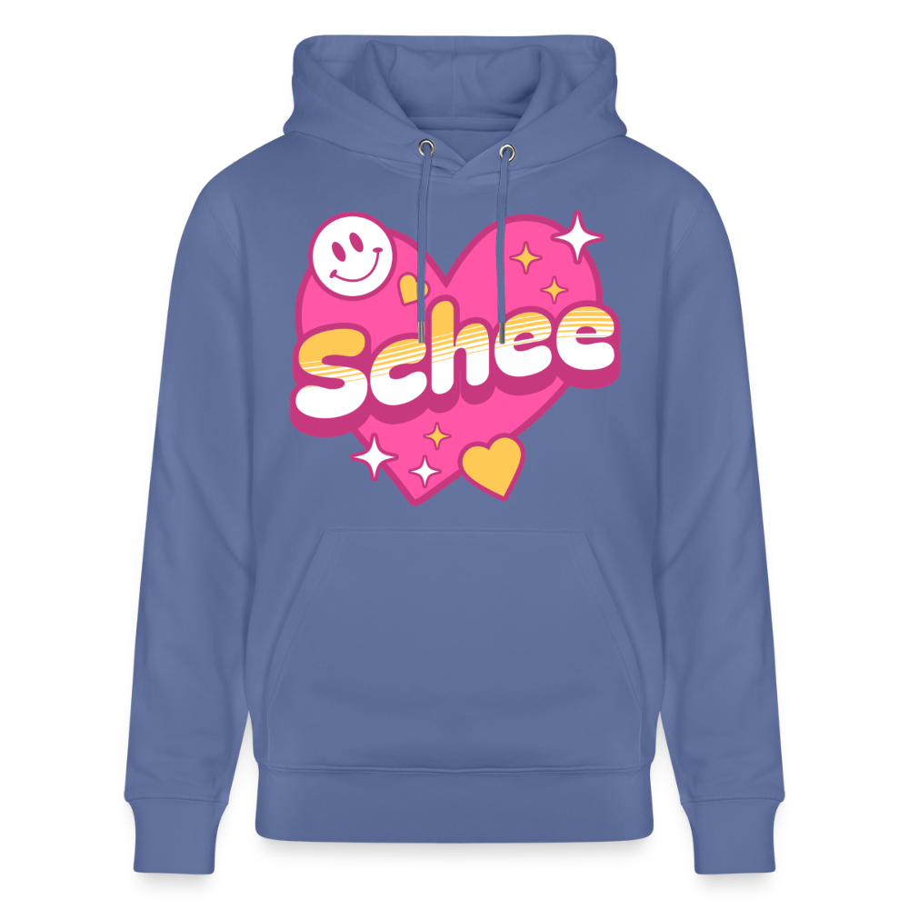 Schee Design – Unisex Bio-Hoodie - Blau