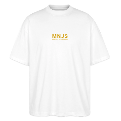 Skate Bunny Design – Oversized Unisex Bio T-Shirt - Weiß