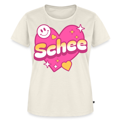 Schee Design – Frauen Premium T-Shirt - Naturweiß