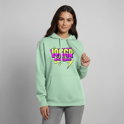 Logger bleb Design – Oversized Unisex Hoodie - Nebeljade