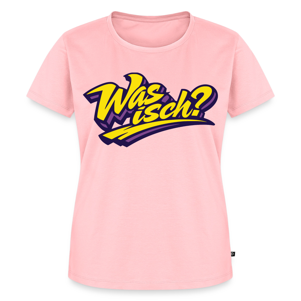 Was isch? Design – Frauen Premium T-Shirt - Rosa
