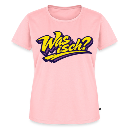 Was isch? Design – Frauen Premium T-Shirt - Rosa