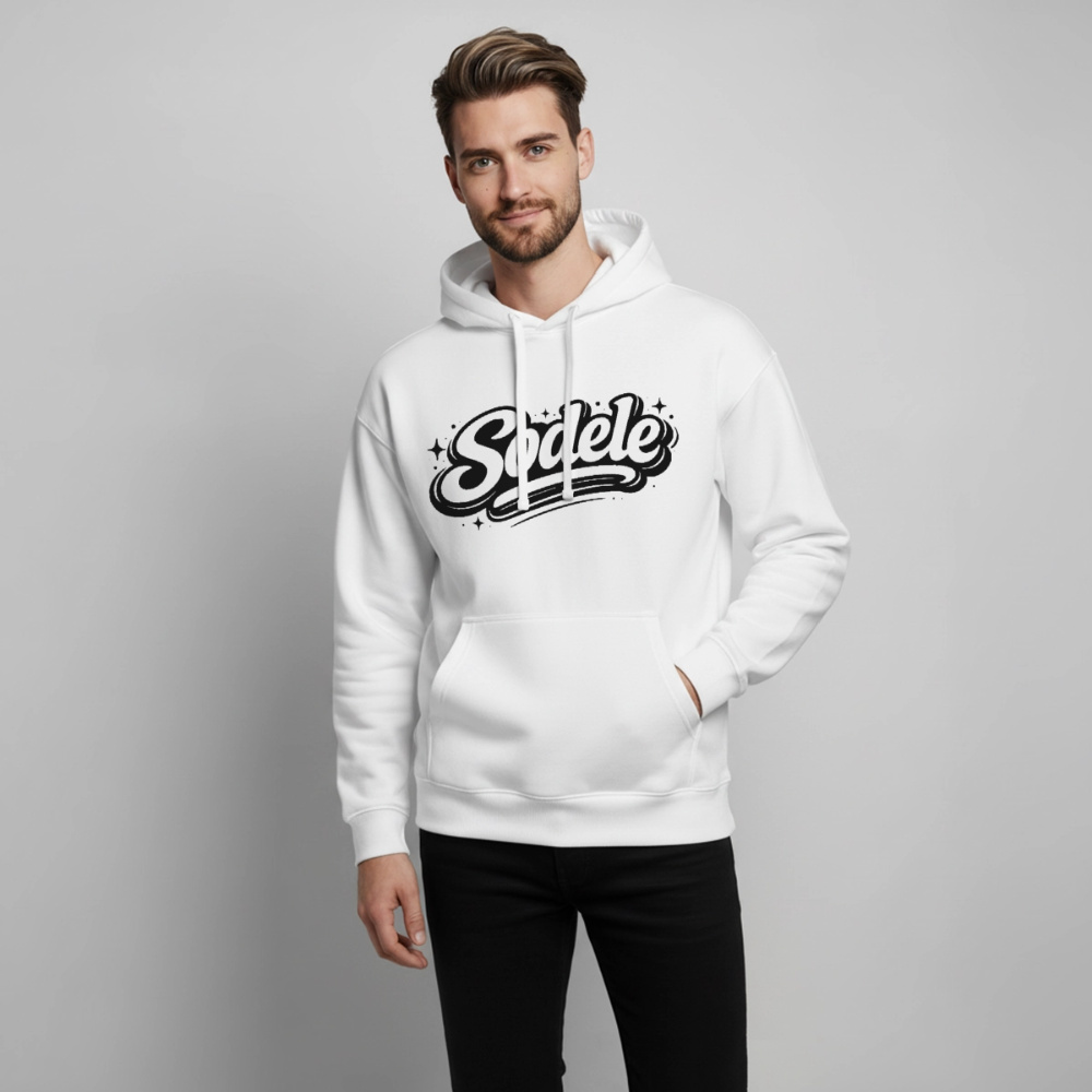 Sodele Design – Oversized Unisex Hoodie - Weiß