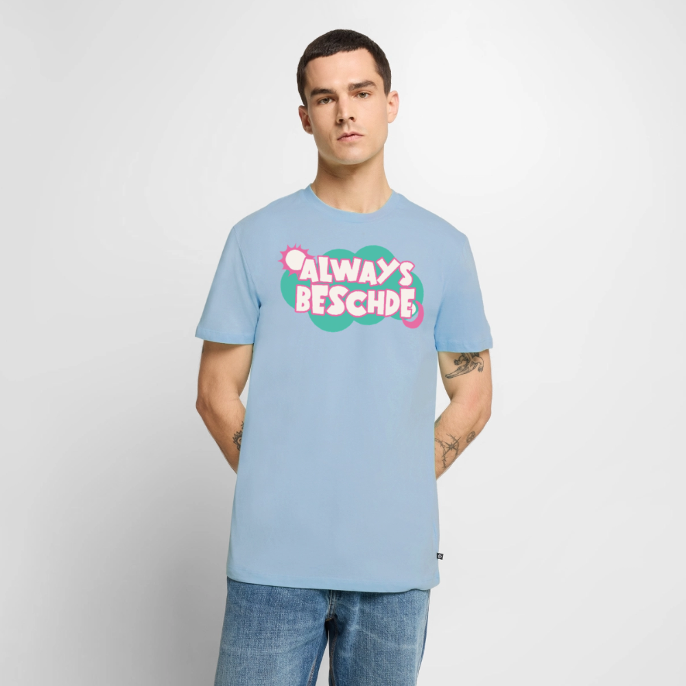 Always Beschde Design – Männer Premium T-Shirt - Hellblau