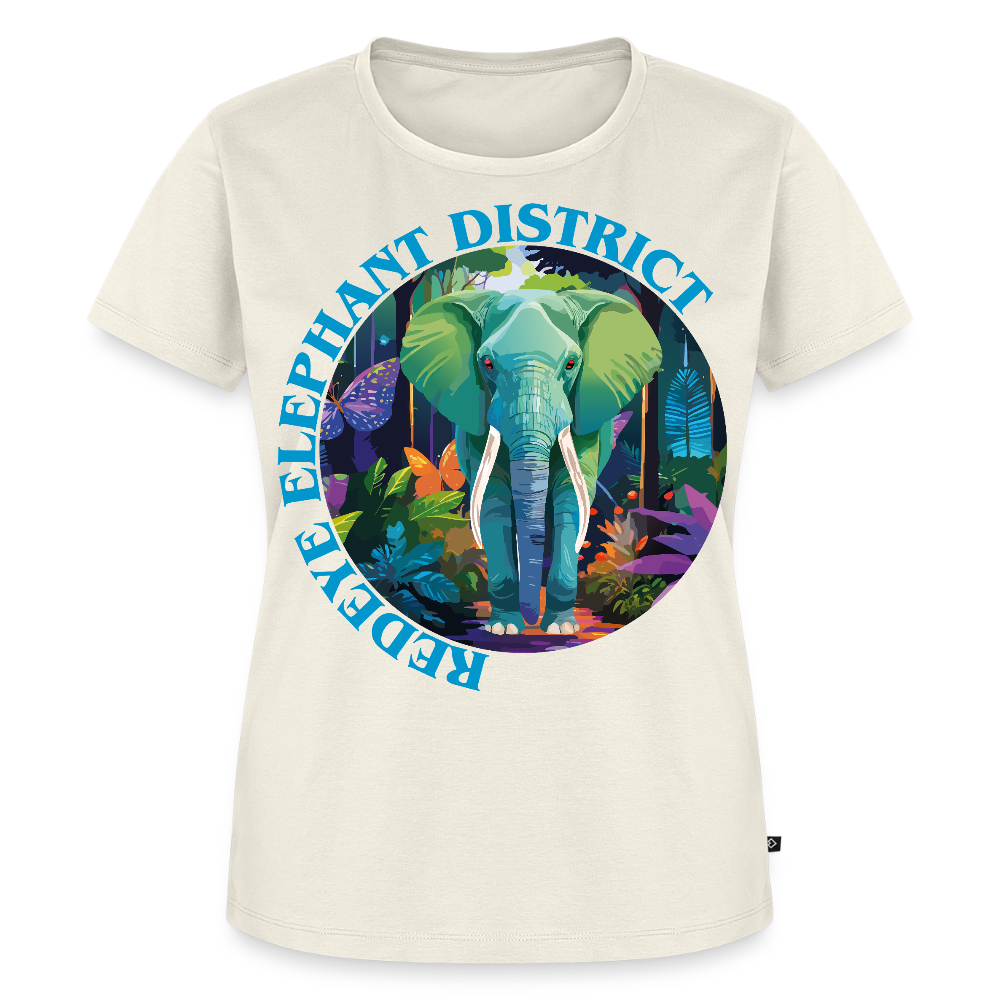 Elephant Design – Frauen Premium T-Shirt - Naturweiß