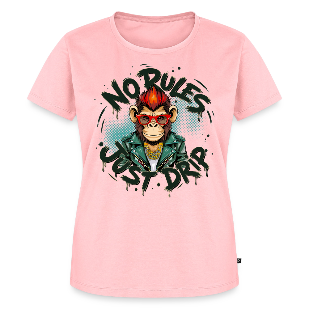Monkey No Rules Design – Frauen Premium T-Shirt - Rosa