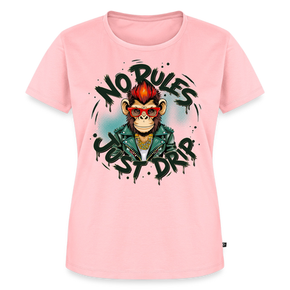 Monkey No Rules Design – Frauen Premium T-Shirt - Rosa