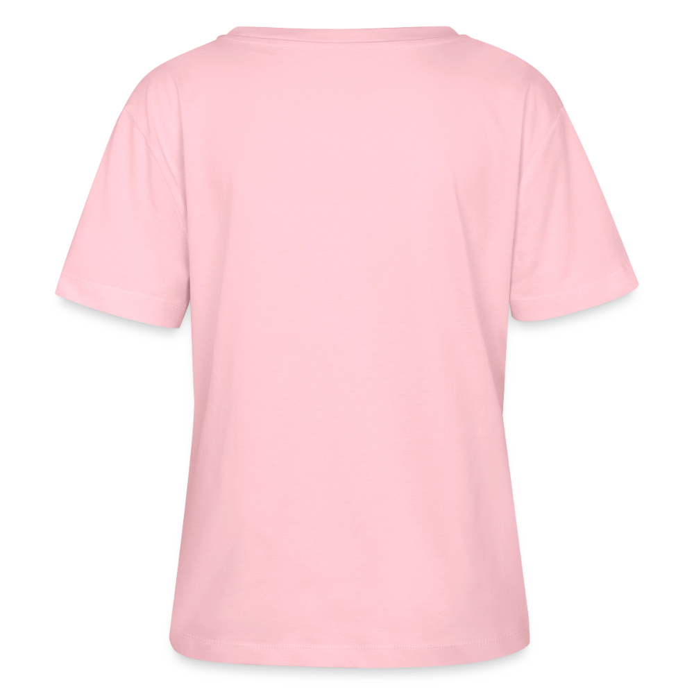 Always Beschde Design – Rundhals Frauen Bio-T-Shirt - Hellrosa