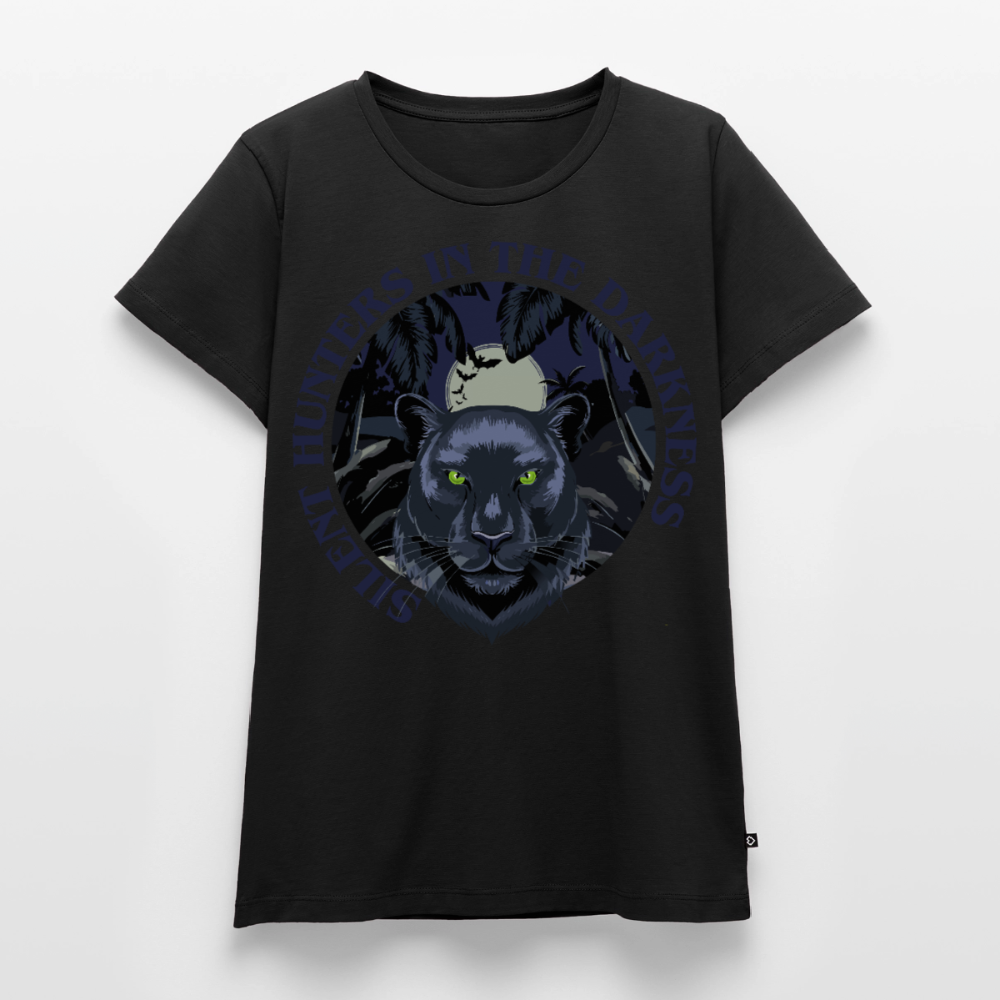 Silent Hunter Design – Frauen Premium T-Shirt - Schwarz