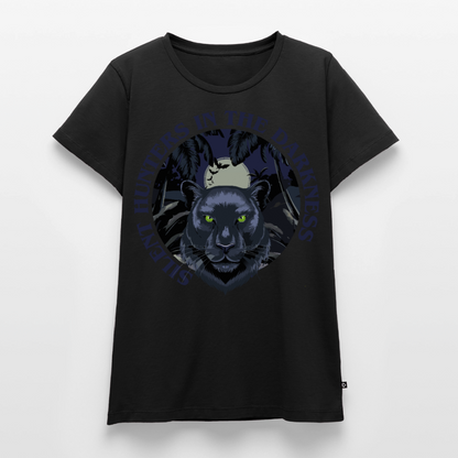 Silent Hunter Design – Frauen Premium T-Shirt - Schwarz