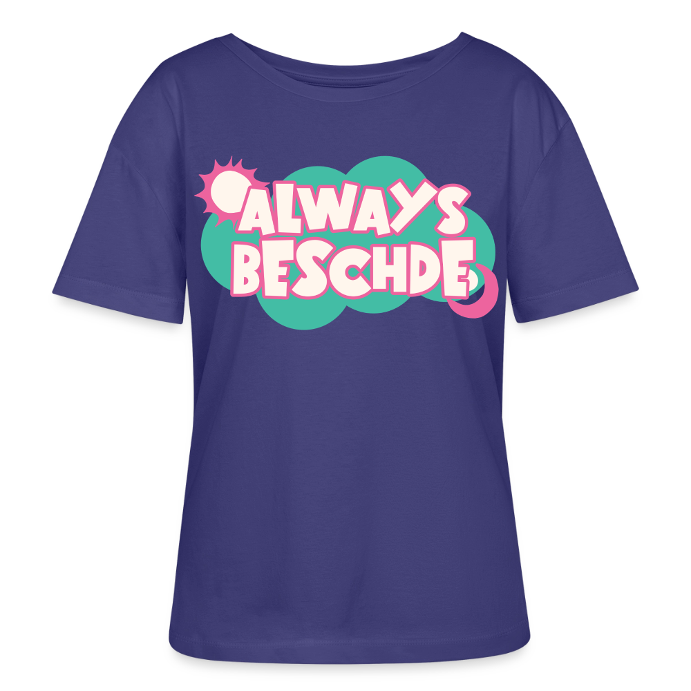 Always Beschde Design – Rundhals Frauen Bio-T-Shirt - Dämmerung