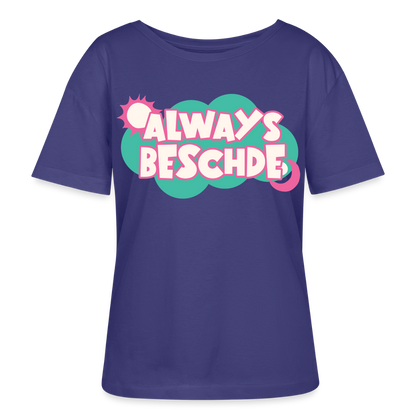 Always Beschde Design – Rundhals Frauen Bio-T-Shirt - Dämmerung