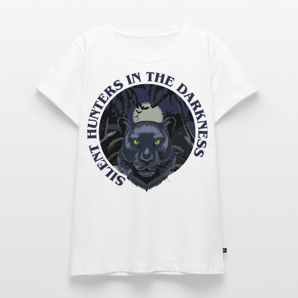 Silent Hunter Design – Frauen Premium T-Shirt - Weiß
