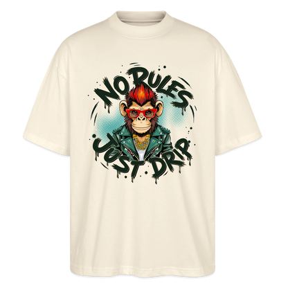 Monkey No Rules Design – Unisex Bio T-Shirt - Natur
