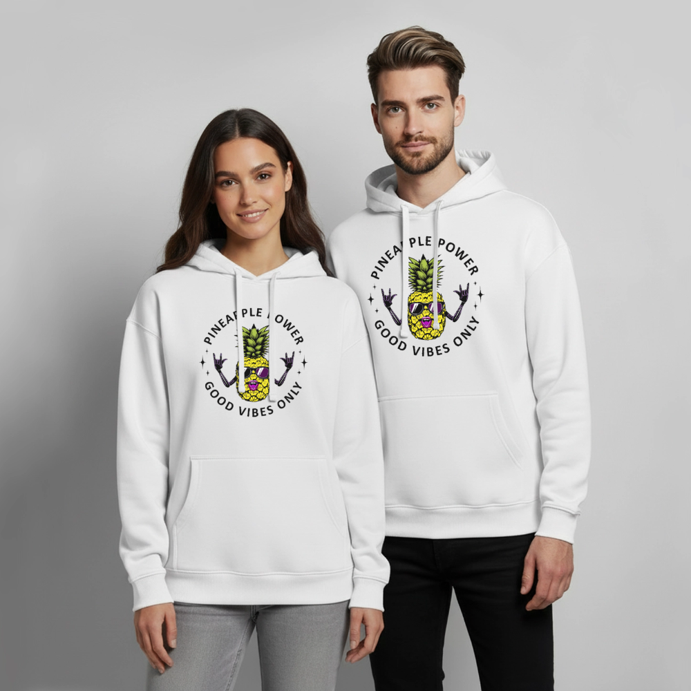 Oversized Unisex Hoodie - Weiß