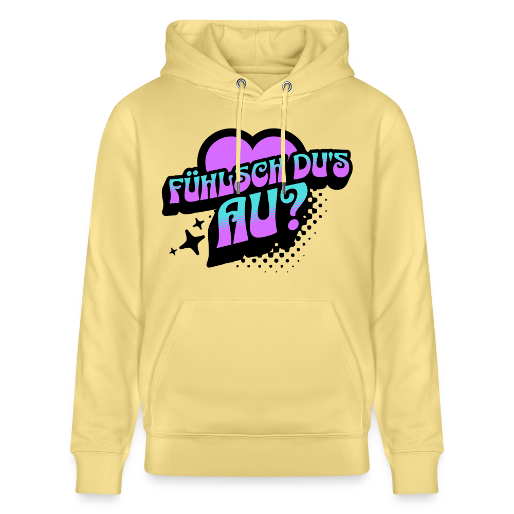 Fühlsch du‘s au Design – Unisex Bio-Hoodie - Gelb Viva 