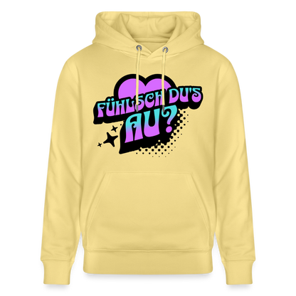 Fühlsch du‘s au Design – Unisex Bio-Hoodie - Gelb Viva 