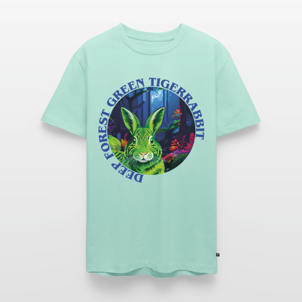 Tiger Rabbit Design – Männer Premium T-Shirt - Mint 