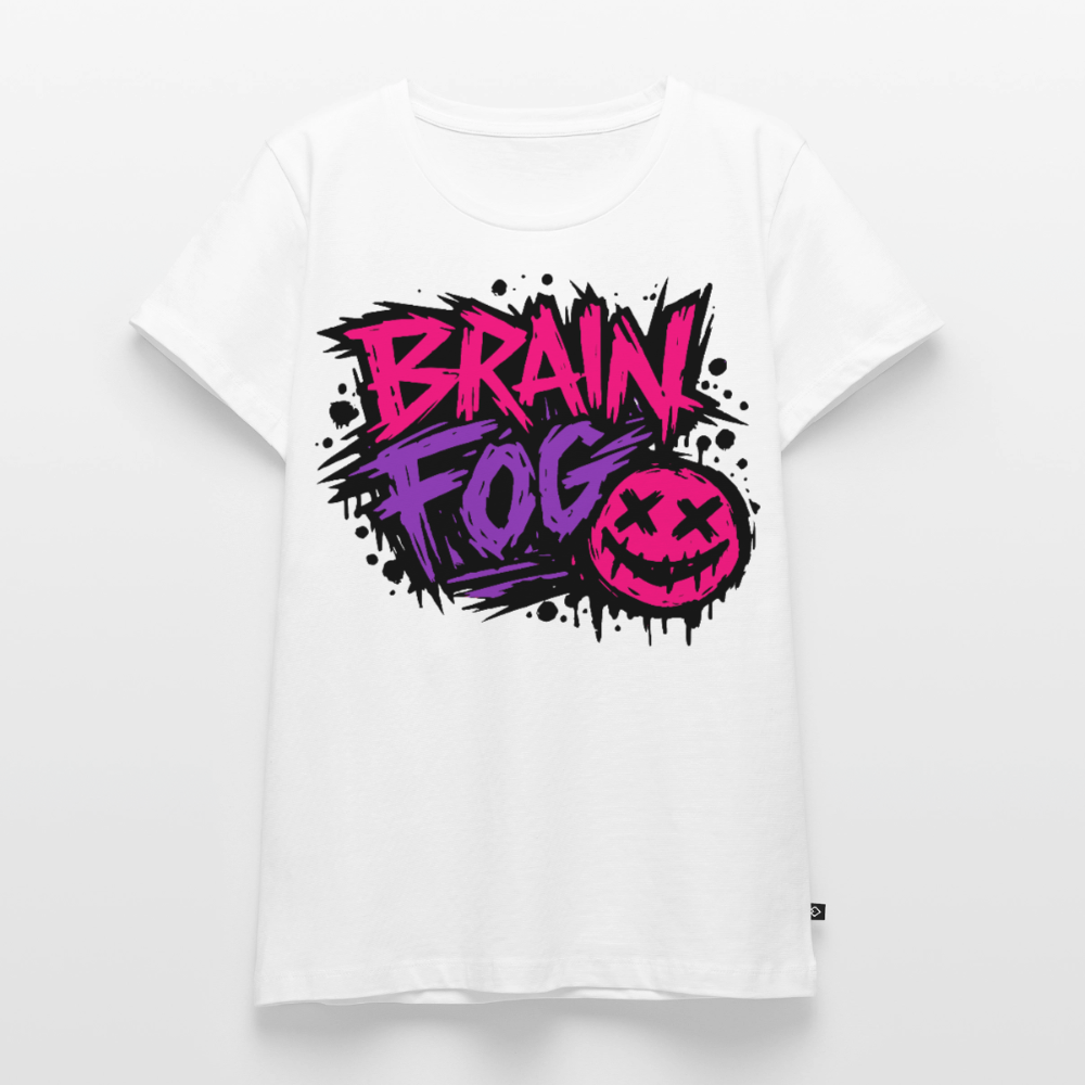 Brain Fog Design – Frauen Premium T-Shirt - Weiß