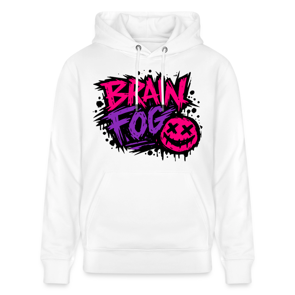 Brain Fog Design – Unisex Bio-Hoodie - Weiß