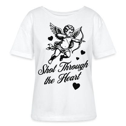 Amor Design – Rundhals Frauen Bio-T-Shirt - Weiß