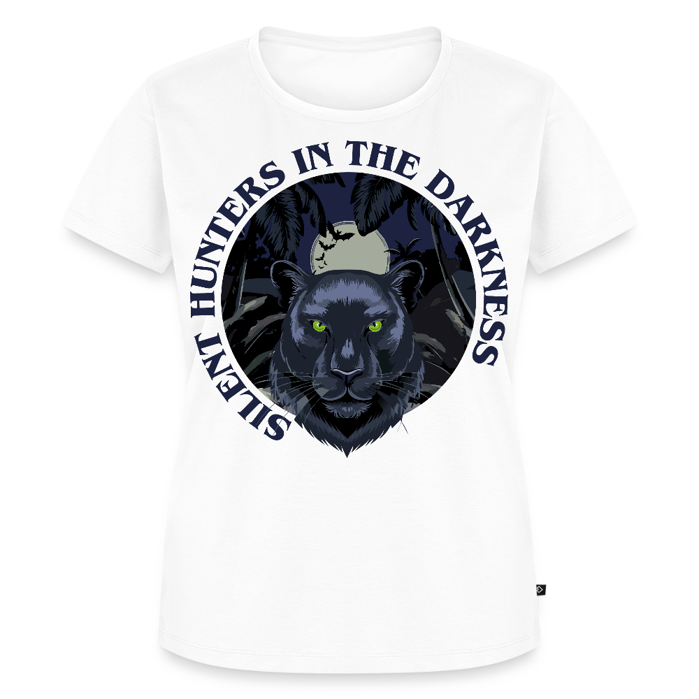Silent Hunter Design – Frauen Premium T-Shirt - Weiß