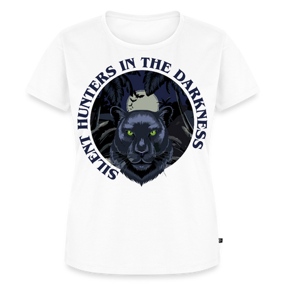Silent Hunter Design – Frauen Premium T-Shirt - Weiß