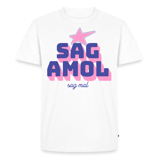 Sagamol Design – Männer Premium T-Shirt - Weiß
