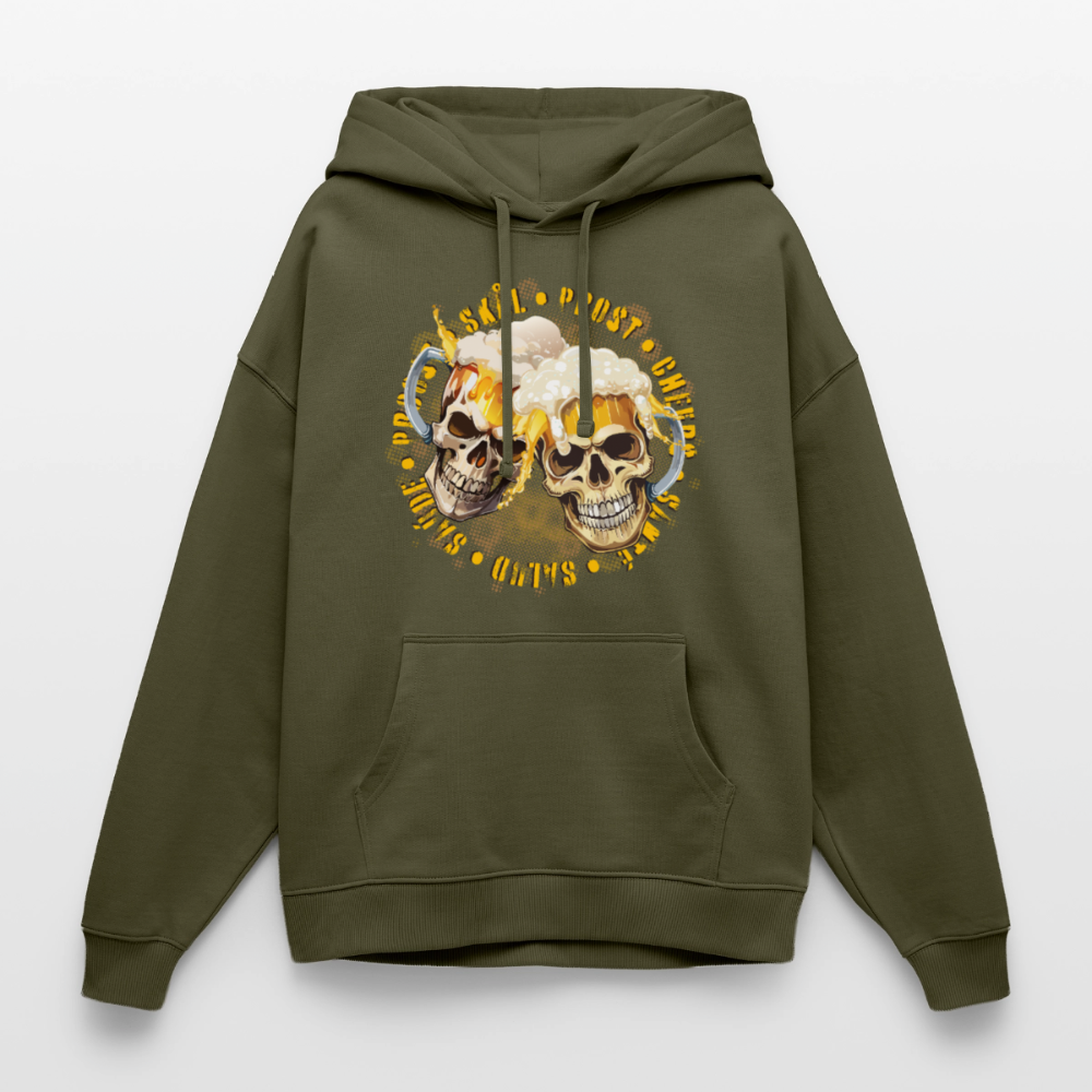 Oversized Unisex Hoodie - Khaki
