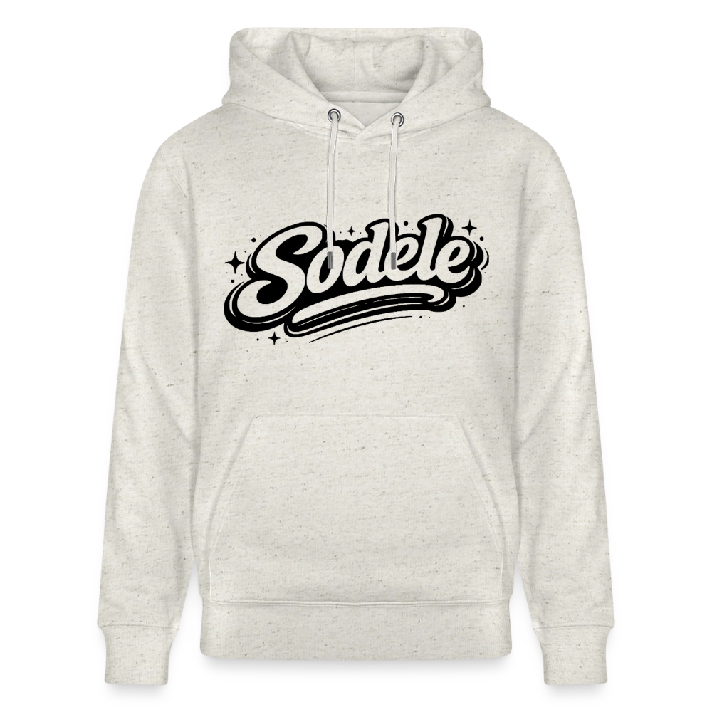 Sudele Design – Unisex Bio-Hoodie - Beige meliert