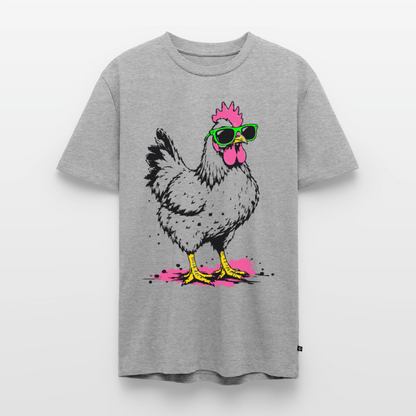 Street Schicken Design – Männer Premium T-Shirt - Grau meliert