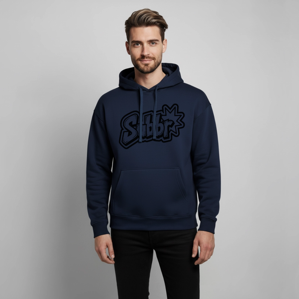 Suburb Design – Oversized Unisex Hoodie - Navy