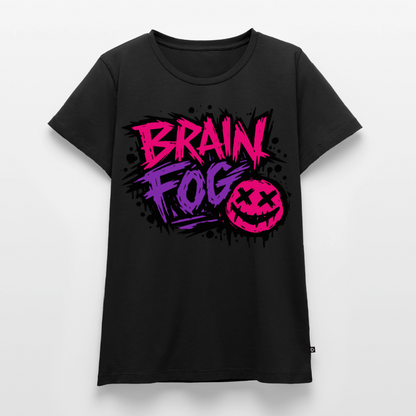 Brain Fog Design – Frauen Premium T-Shirt - Schwarz